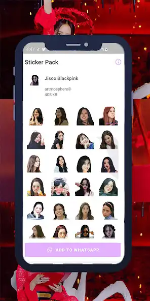 Play Jisoo Blackpink WASticker  and enjoy Jisoo Blackpink WASticker with UptoPlay