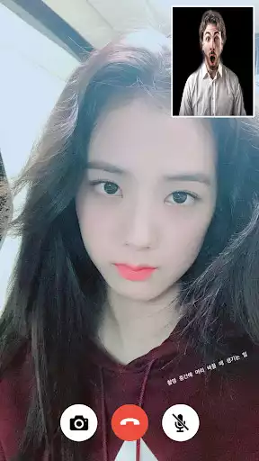 Play Jisoo Fake Call as an online game Jisoo Fake Call with UptoPlay