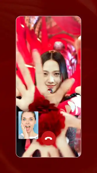 Play Jisoo Flower Video Call as an online game Jisoo Flower Video Call with UptoPlay