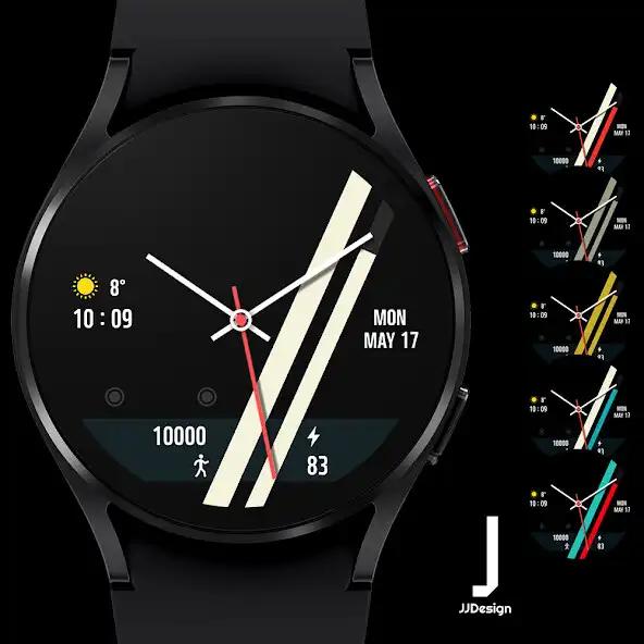 Play JJ-Hybrid004 Watch Face as an online game JJ-Hybrid004 Watch Face with UptoPlay