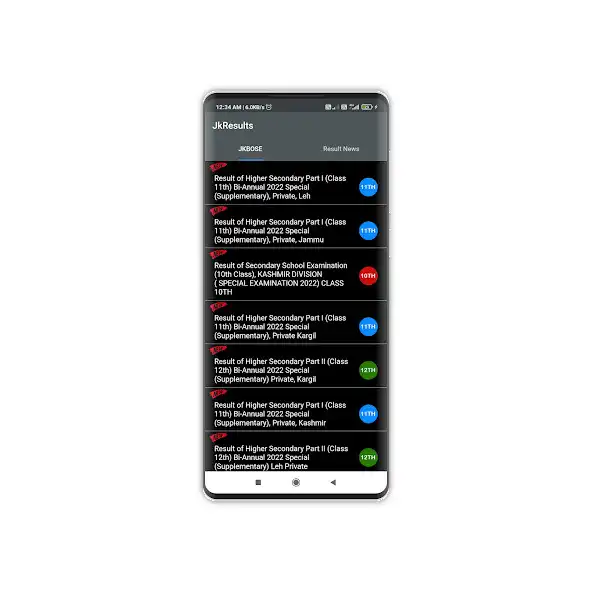 Play JkBose Results  and enjoy JkBose Results with UptoPlay