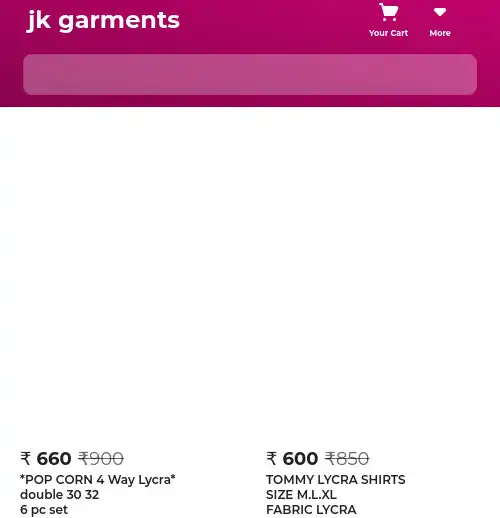 Play JK garments  and enjoy JK garments with UptoPlay