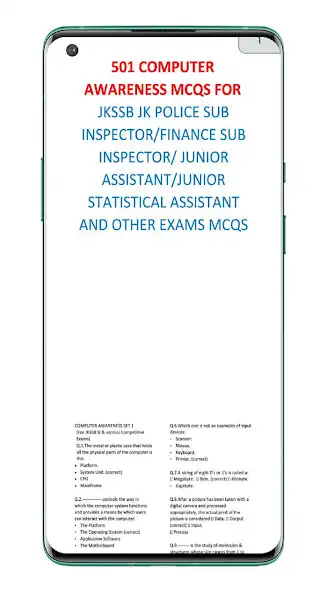 Play JKSSB JKP SI COMPUTER MCQS  and enjoy JKSSB JKP SI COMPUTER MCQS with UptoPlay