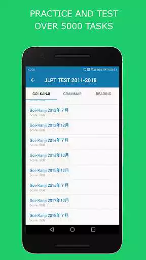 Play JLPT N2 2010-2018 - Japanese Test N2