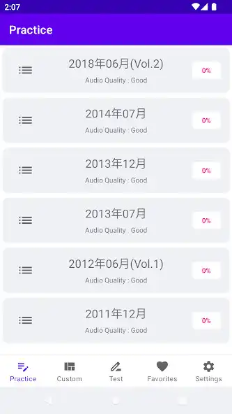 Play JLPT N4 Listening practice  and enjoy JLPT N4 Listening practice with UptoPlay