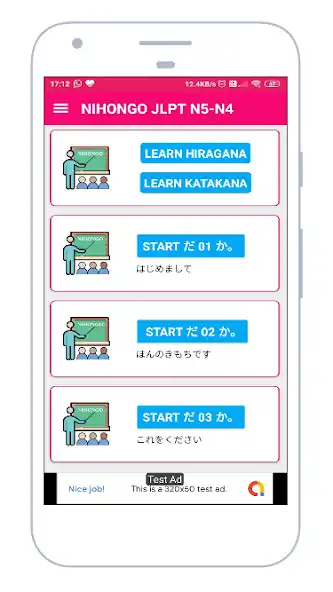Play JLPT N5 - N4 STUDY ( LEARN NIH  and enjoy JLPT N5 - N4 STUDY ( LEARN NIH with UptoPlay