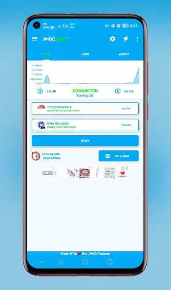 Play JMGC SSH: Fast  Stable VPN  and enjoy JMGC SSH: Fast  Stable VPN with UptoPlay