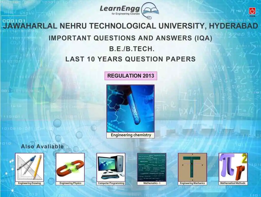 Play JNTUH Engineering Chemistry