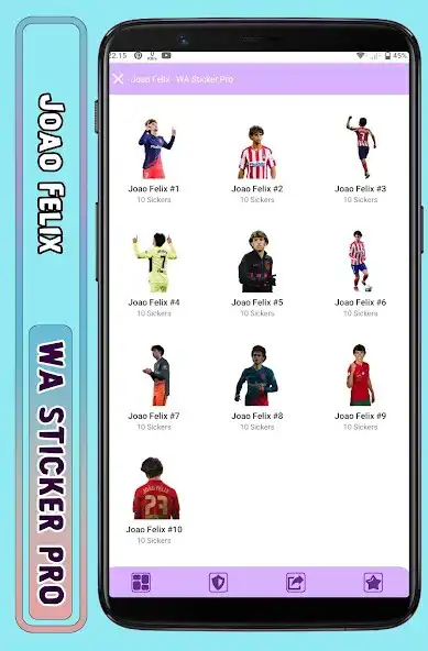 Play Joao Felix - WA Sticker Pro  and enjoy Joao Felix - WA Sticker Pro with UptoPlay