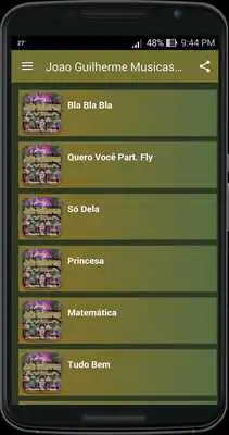 Play Joao Guilherme Musica Letras