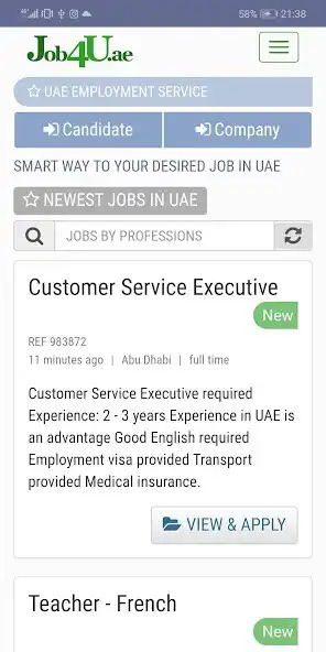 Play JOB4U.AE  and enjoy JOB4U.AE with UptoPlay
