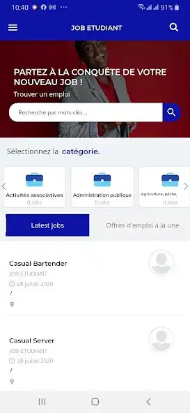 Play JOB ETUDIANT as an online game JOB ETUDIANT with UptoPlay