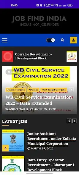 Play Job find india as an online game Job find india with UptoPlay