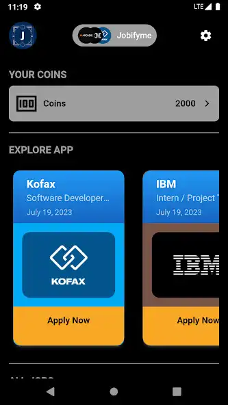 Play Jobifyme - Internship and Jobs as an online game Jobifyme - Internship and Jobs with UptoPlay