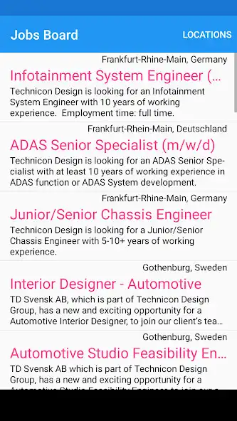 Play Jobs Board - Technicon Design as an online game Jobs Board - Technicon Design with UptoPlay