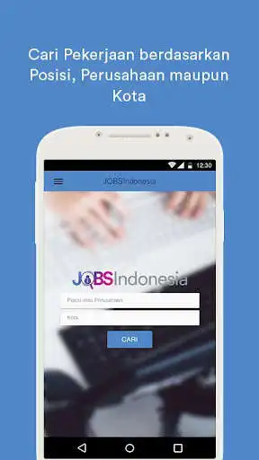 Play APK JobsIndonesia  and enjoy JobsIndonesia with UptoPlay com.fingerfastlab.jobs_indonesia