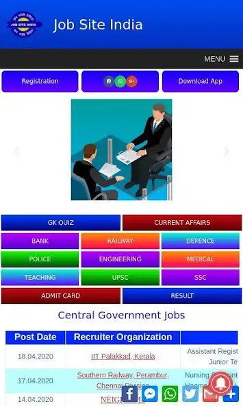 Play JOB SITE INDIA  and enjoy JOB SITE INDIA with UptoPlay