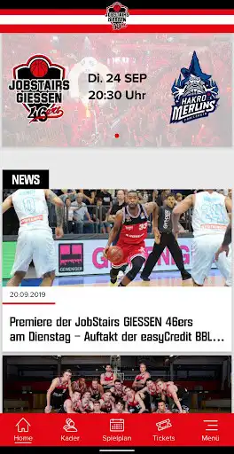 Play JobStairs GIESSEN 46ers  and enjoy JobStairs GIESSEN 46ers with UptoPlay