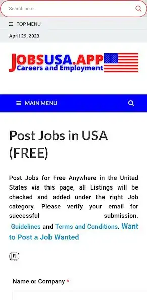 Play Jobs USA: Careers, Employment as an online game Jobs USA: Careers, Employment with UptoPlay