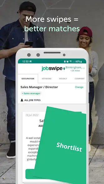 Play JobSwipe - Millions of Jobs as an online game JobSwipe - Millions of Jobs with UptoPlay