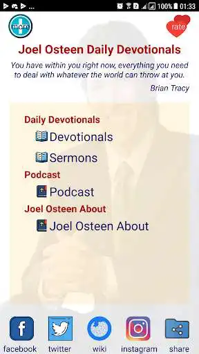 Play Joel Osteen - Daily Devotional  and enjoy Joel Osteen - Daily Devotional with UptoPlay