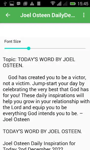 Play Joel Osteen Daily Devotion  and enjoy Joel Osteen Daily Devotion with UptoPlay