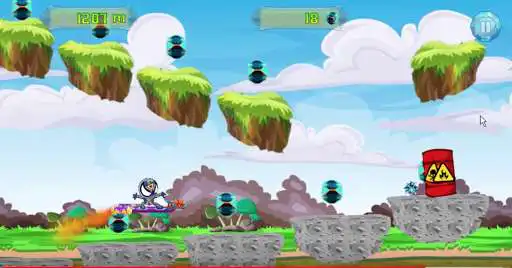 Play Joe Spider - Shooting Hero : Hoverboard, Laser Gun as an online game Joe Spider - Shooting Hero : Hoverboard, Laser Gun with UptoPlay