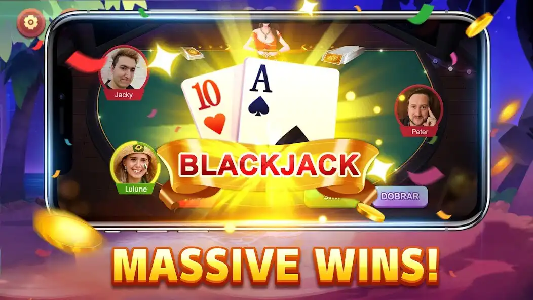 Play Jogar 21-Blackjack 21  and enjoy Jogar 21-Blackjack 21 with UptoPlay