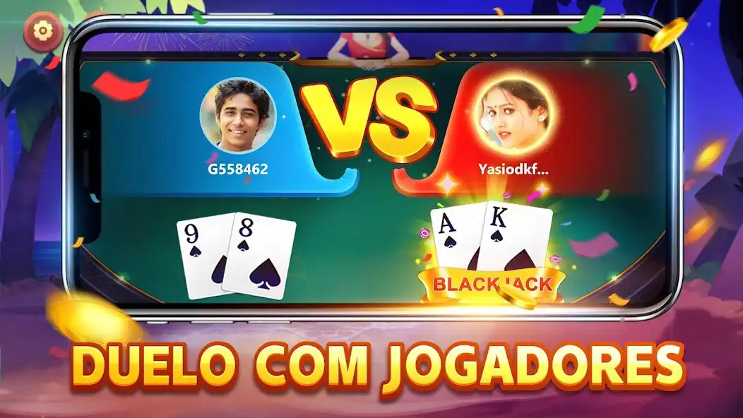 Play Jogar 21-Blackjack 21 as an online game Jogar 21-Blackjack 21 with UptoPlay