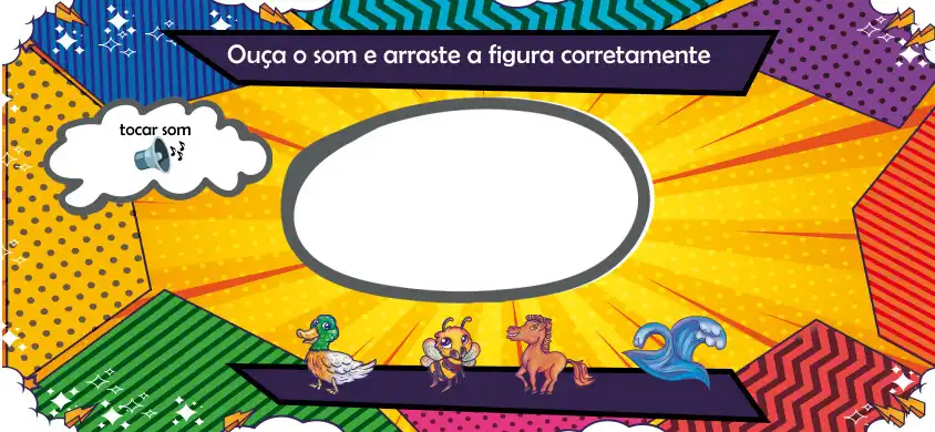 Play Jogo das Onomatopeias as an online game Jogo das Onomatopeias with UptoPlay