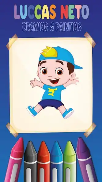 Play Jogo Pintar Luccas Coloring as an online game Jogo Pintar Luccas Coloring with UptoPlay