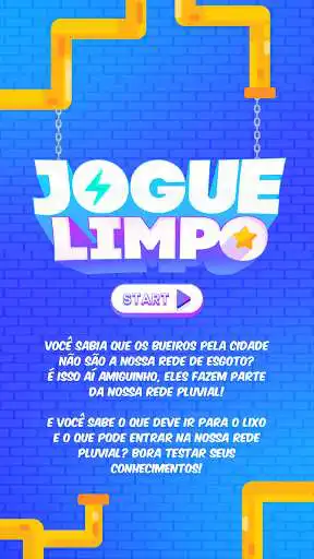 Play Jogue Limpo - Sabesp