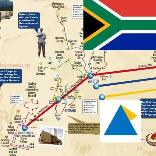 Play JOHANNESBURG GAUTRAIN MAP APK