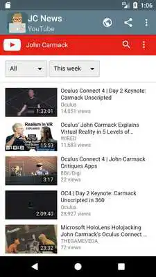 Play John Carmack News Play John Carmack News