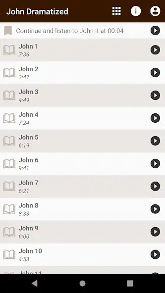 Play John Dramatized Audio as an online game John Dramatized Audio with UptoPlay