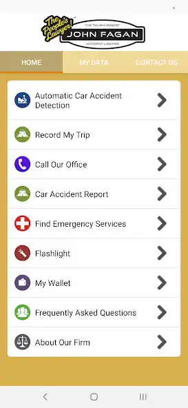 Play John Fagan Injury Law App as an online game John Fagan Injury Law App with UptoPlay
