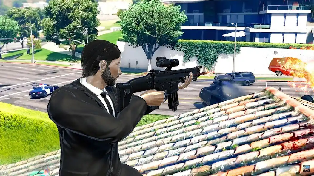 Play John Gangster: Fight Superhero as an online game John Gangster: Fight Superhero with UptoPlay