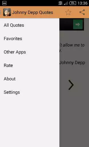 Play Johnny Depp Quotes  and enjoy Johnny Depp Quotes with UptoPlay
