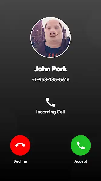 Play John Pork Chat Video Call as an online game John Pork Chat Video Call with UptoPlay