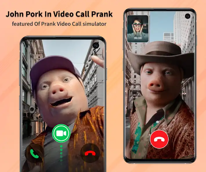 Play John Pork In Video Call Prank  and enjoy John Pork In Video Call Prank with UptoPlay