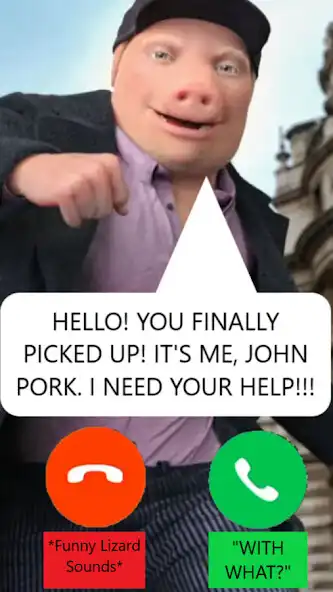 Play John Pork is calling as an online game John Pork is calling with UptoPlay