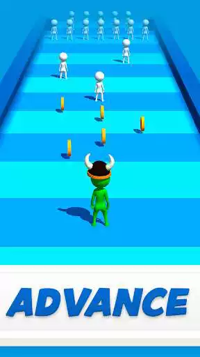 Play Join Crowd: Clash Race Game as an online game Join Crowd: Clash Race Game with UptoPlay