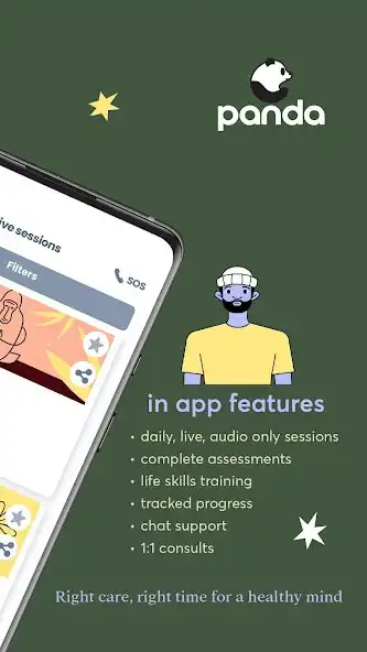 Play Join Panda - Mental Health App as an online game Join Panda - Mental Health App with UptoPlay