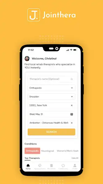 Play Jointhera: Find PT Nearby  and enjoy Jointhera: Find PT Nearby with UptoPlay