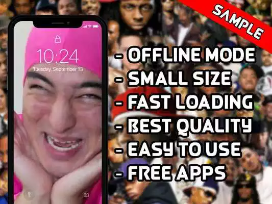 Play Joji Pink Guy Wallpaper