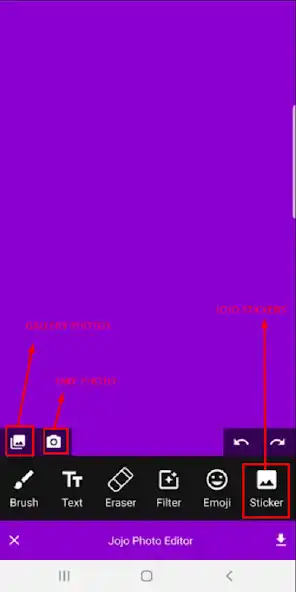 Play Jojo Photo Editor as an online game Jojo Photo Editor with UptoPlay