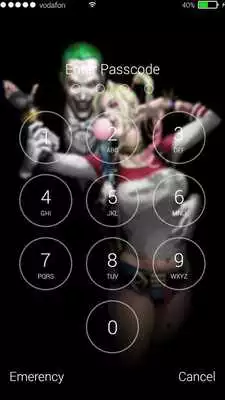 Play Joker and Harley HD Lock Screen Wallpaper
