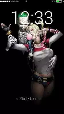 Play Joker and Harley HD Lock Screen Wallpaper