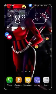 Play Joker and Harley wallpapers