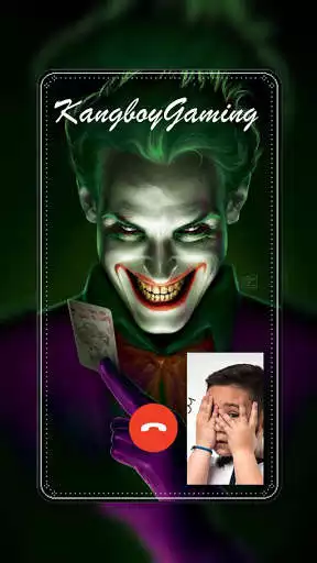 Play Joker calling ! - Callprank and wallapperHD as an online game Joker calling ! - Callprank and wallapperHD with UptoPlay